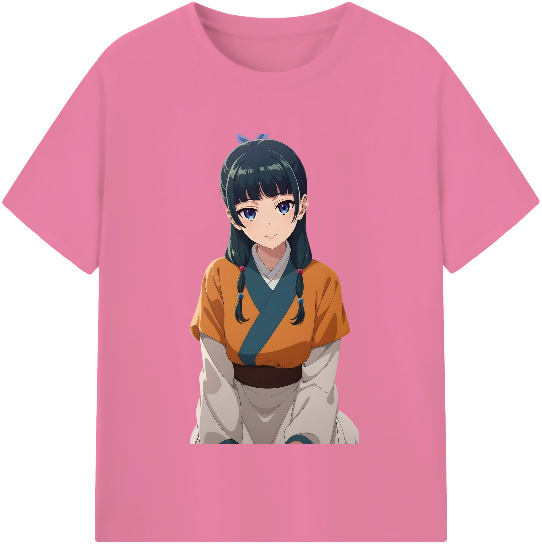 （画像用） 薬屋のひとりごと The Apothecary Diaries 綿100％半袖Tシャツ（フロントプリント）